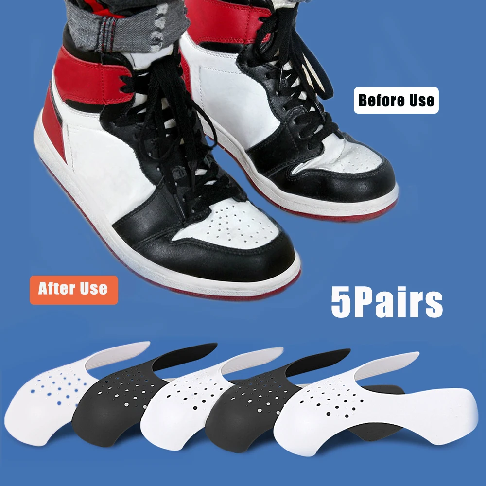 Sneaker Shoe Care Kit - 5pairs Crease Protector Shoe Head Stretcher