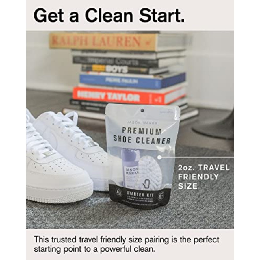 Jason Markk Starter Kit, Shoe  - مراجعة Sneaker Shoe Care Kit وسعره