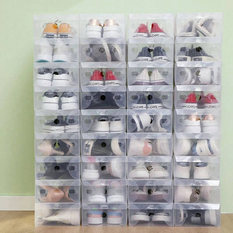 Portable Shoe Box 3pcs/6pcs/12 - مراجعة Shoe Box Display وسعره