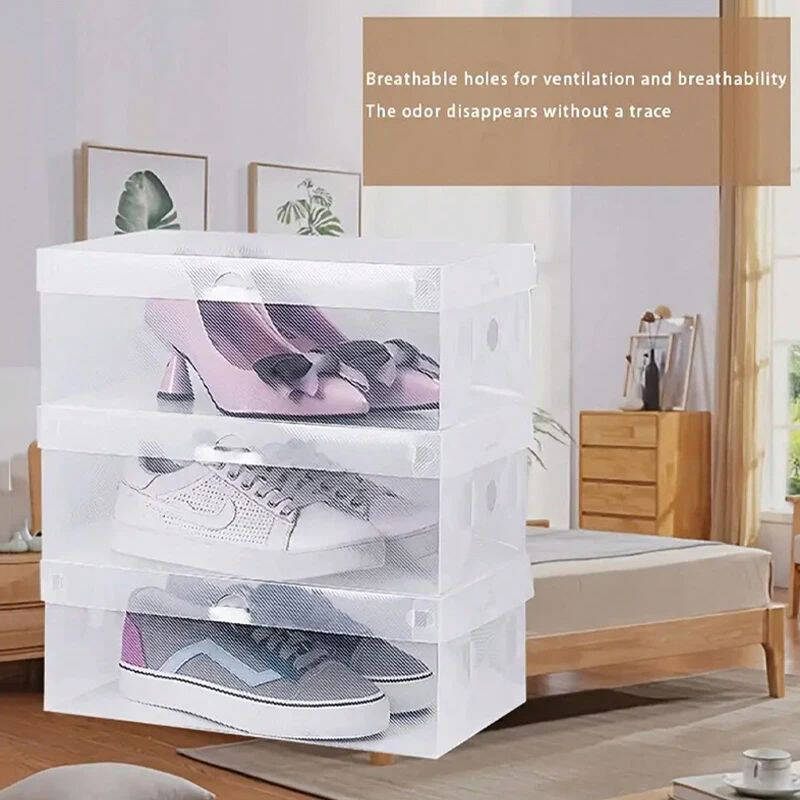 Portable Shoe Box 3pcs/6pcs/12 - مراجعة Shoe Box Display وسعره