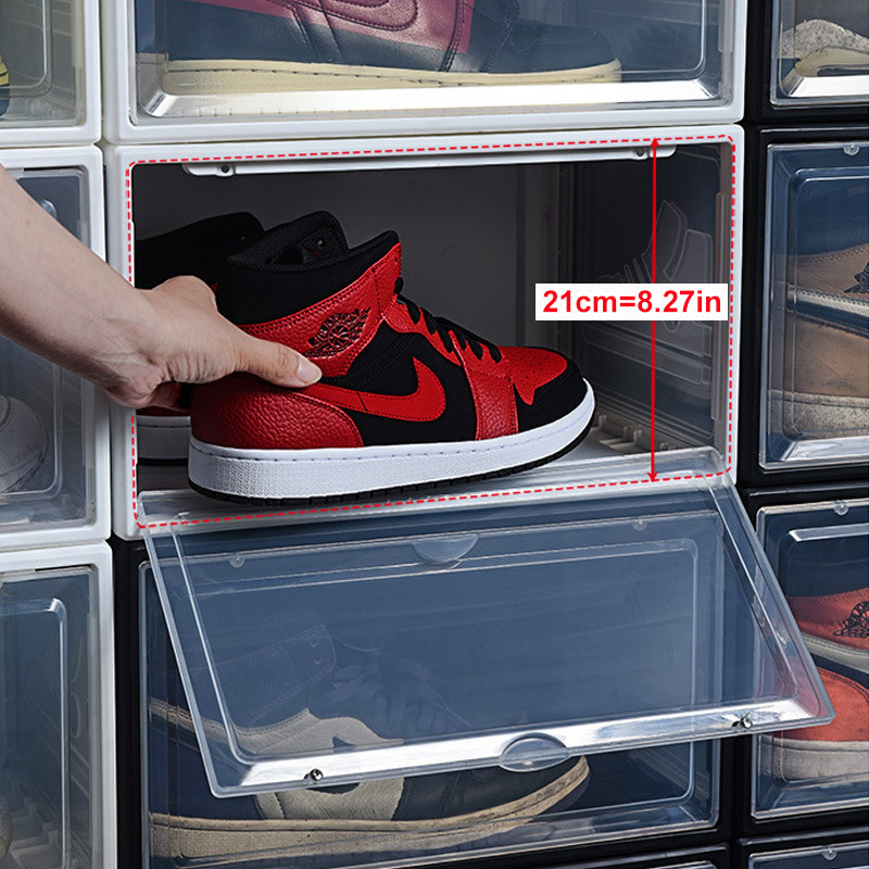 1pcs AJ Sneakers Box Hardened  - مراجعة Shoe Box Display وسعره