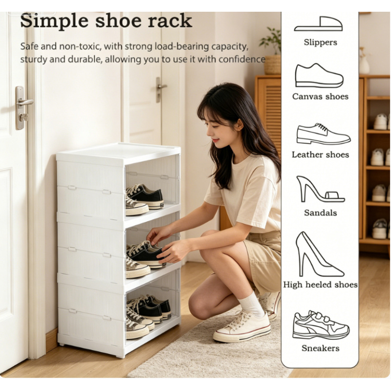 Stackable Dustproof 3 Layers F - مراجعة Shoe Box Display وسعره