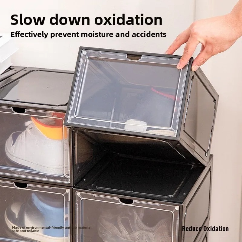 Clear Acrylic Shoe Storage Box - مراجعة Shoe Box Display وسعره