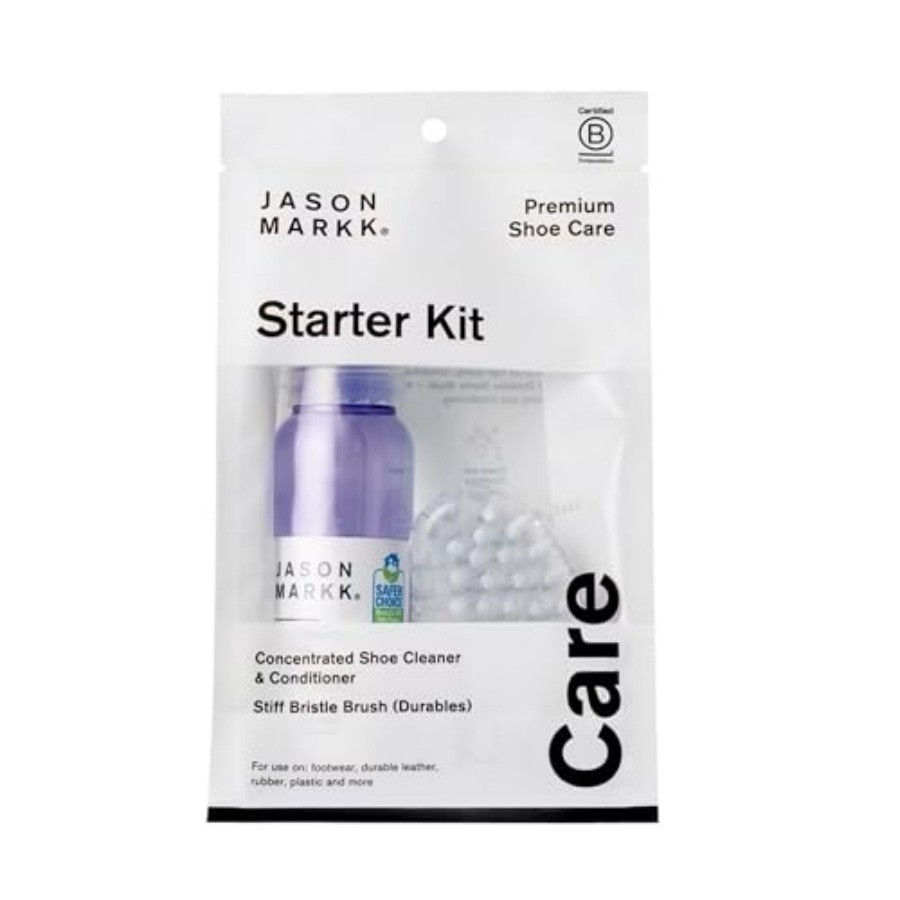 Jason Markk Starter Kit, Shoe  - مراجعة Sneaker Shoe Care Kit وسعره