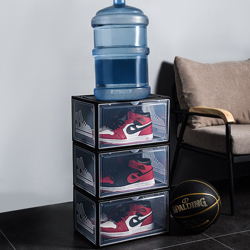 1pcs AJ Sneakers Box Hardened  - مراجعة Shoe Box Display وسعره
