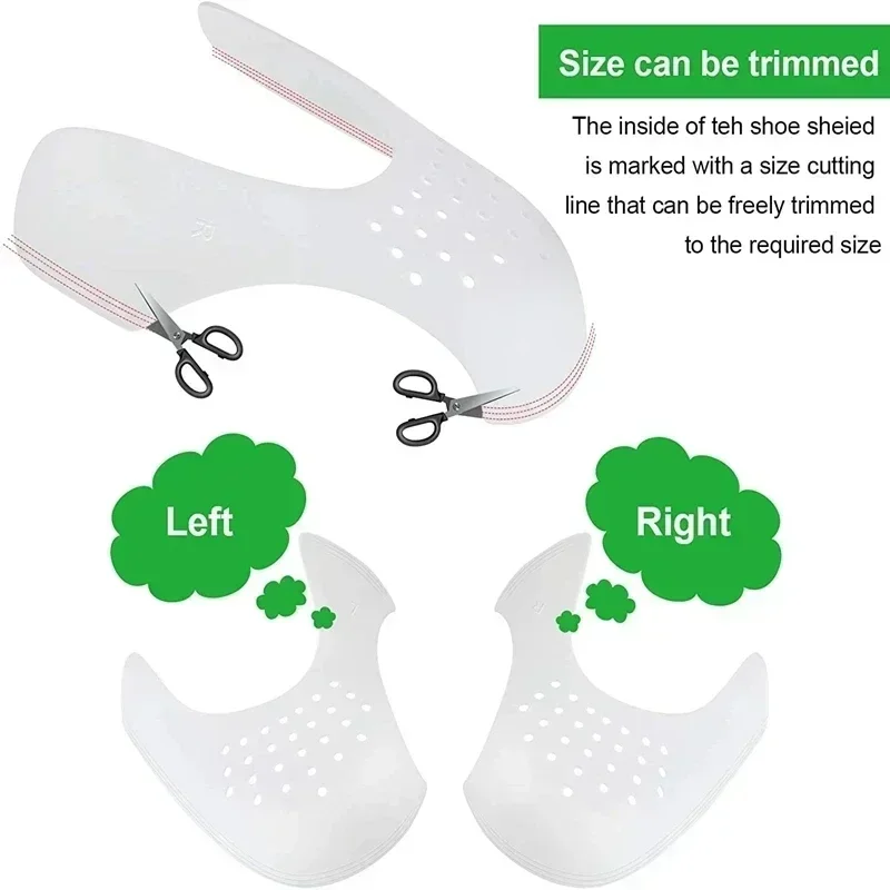 4Pcs Crease Protector Shoe Hea - مراجعة Sneaker Shoe Care Kit وسعره