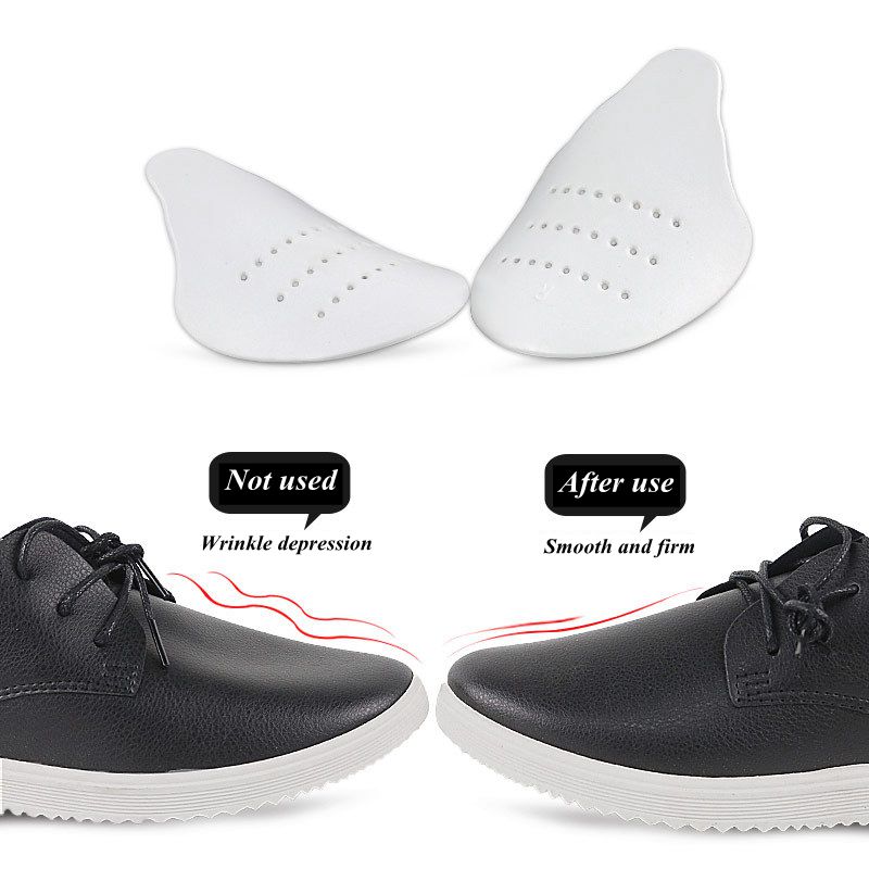 2Pcs Leather Shoe Toe Caps Sup - مراجعة Sneaker Care Accessories وسعره