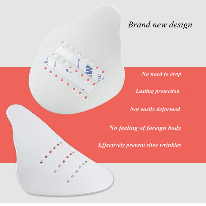 2Pcs Leather Shoe Toe Caps Sup - مراجعة Sneaker Care Accessories وسعره