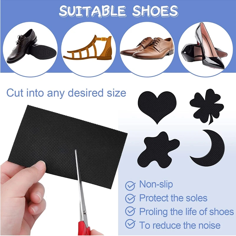 Non-Slip Rubber Sole Sheet for - مراجعة Sneaker Shoe Care Kit وسعره
