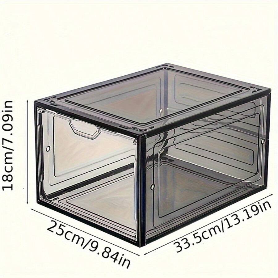 Stackable Transparent Shoe Sto - مراجعة Shoe Box Display وسعره
