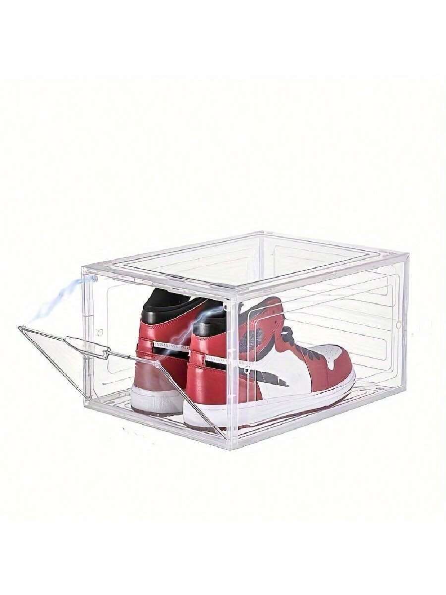Stackable Transparent Shoe Sto - مراجعة Shoe Box Display وسعره
